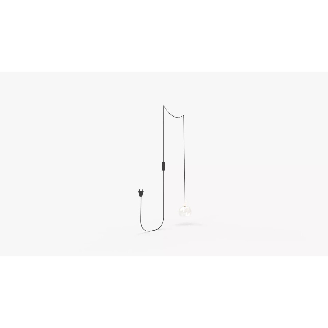 Elegant Baxter 3D Model – Contemporary Hanging Lamp, PBR Textures - View 3
