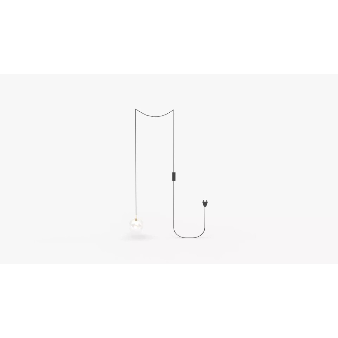 Elegant Baxter 3D Model – Contemporary Hanging Lamp, PBR Textures - View 8