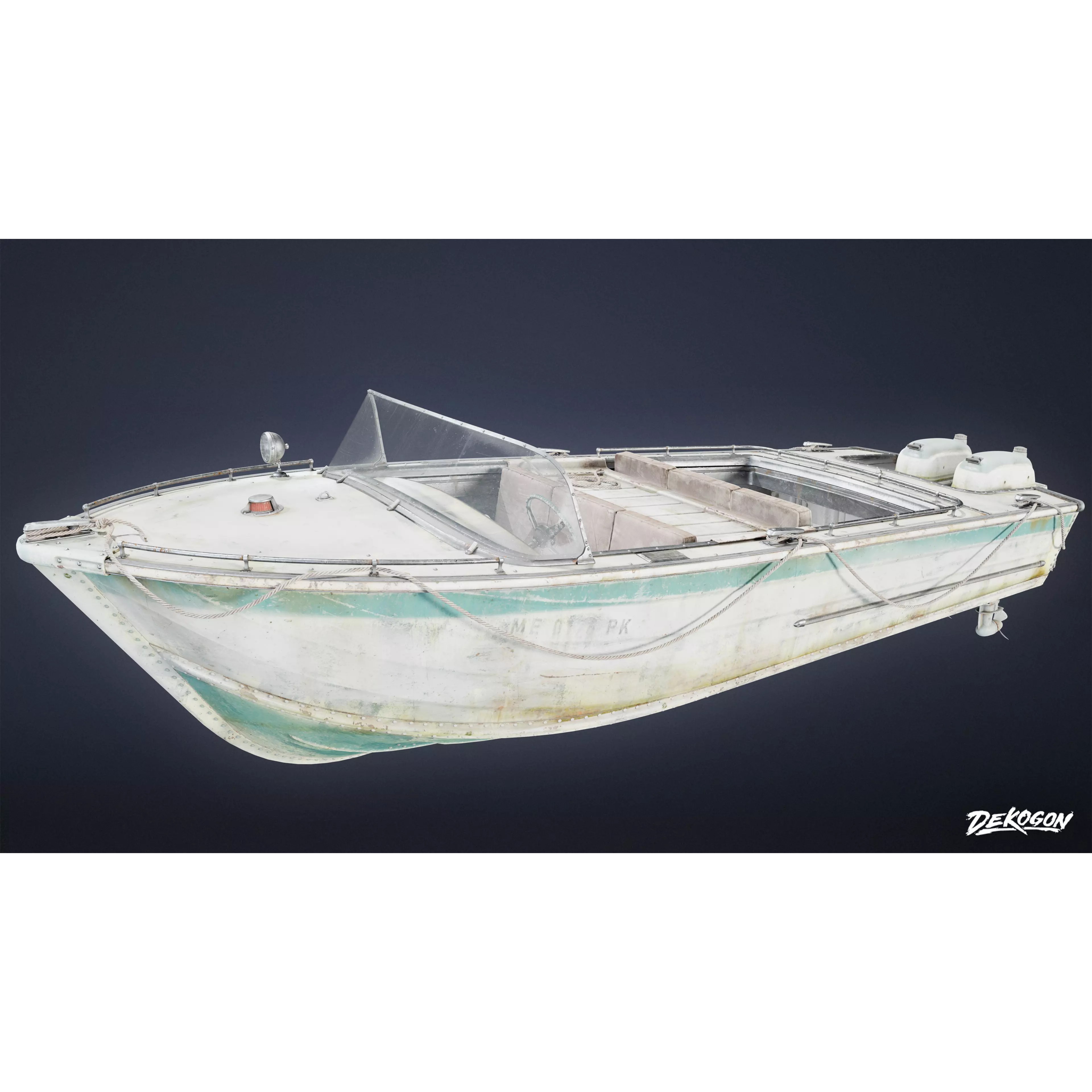 BOATYARD - Low-Poly Game-Ready 3D Model - View 2