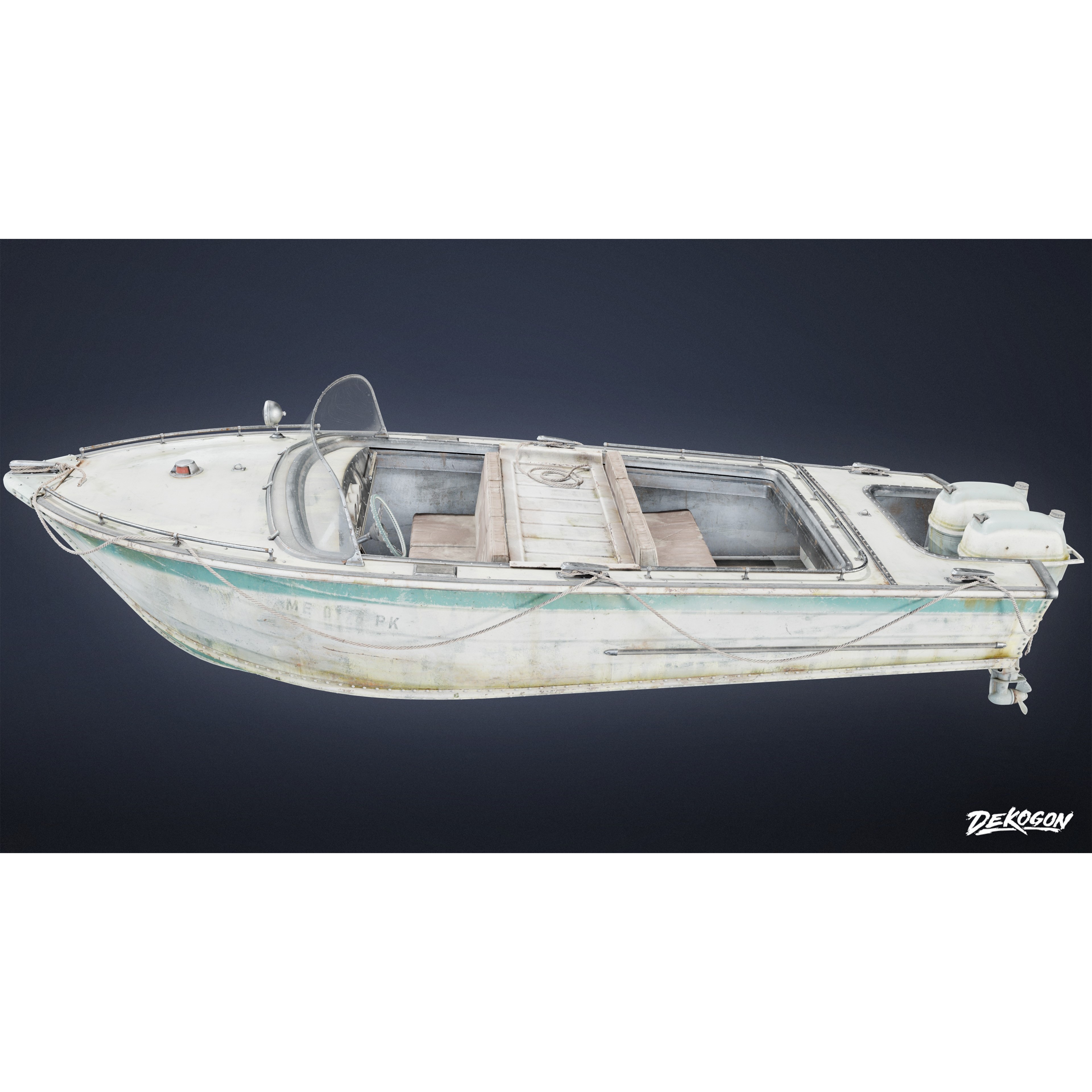 BOATYARD - Low-Poly Game-Ready 3D Model - View 4