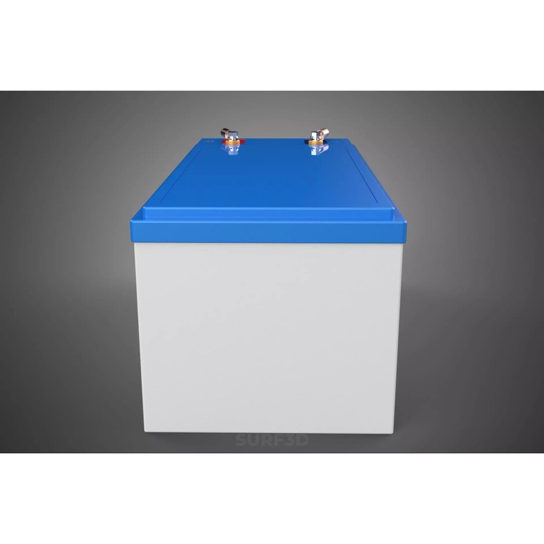 Standard Accu Industrial Battery 3D Model – PBR Game-Ready Formats - View 18