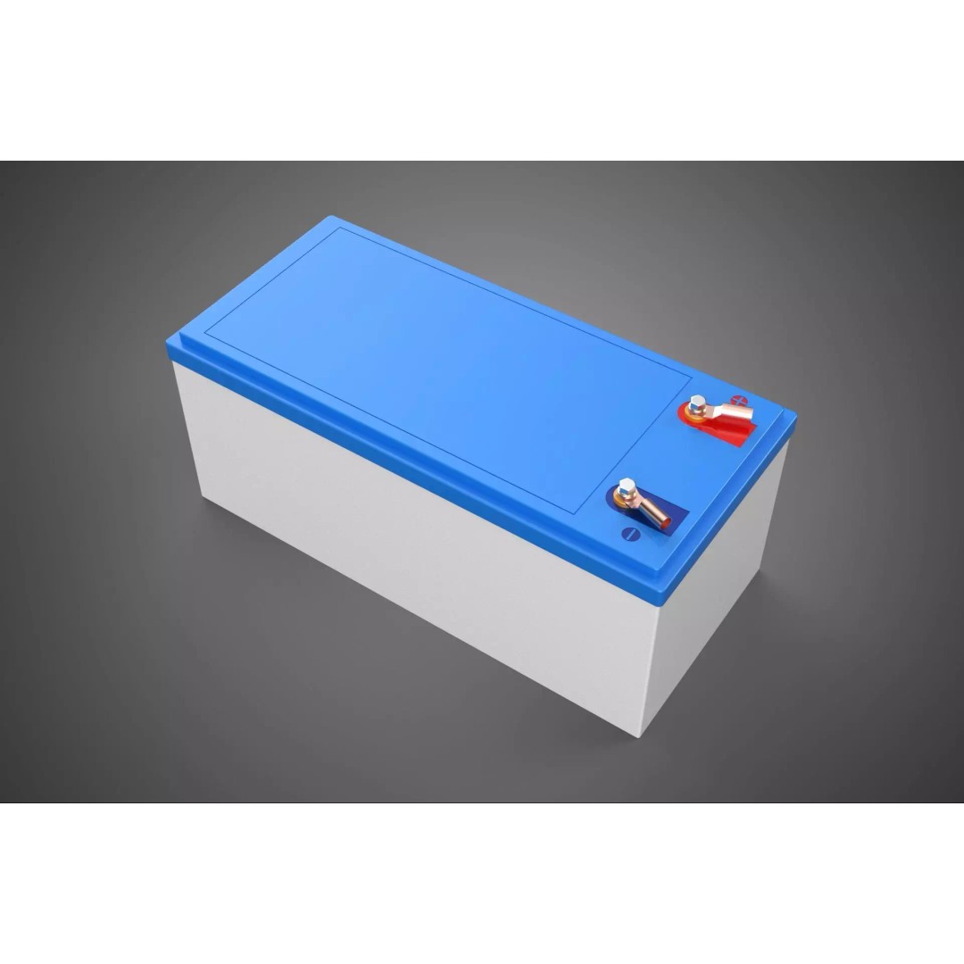 Standard Accu Industrial Battery 3D Model – PBR Game-Ready Formats - View 2