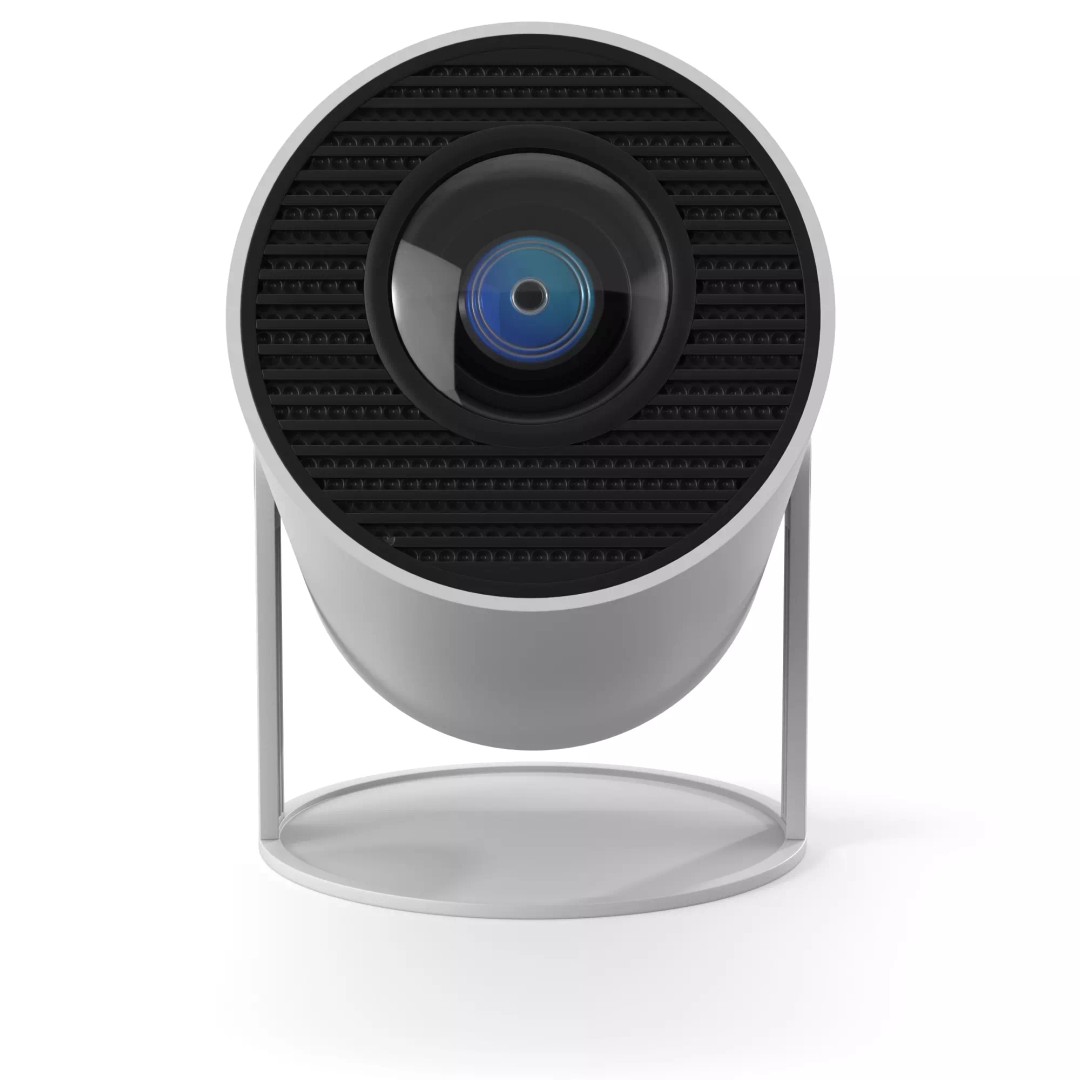 Projector 3D Model – Low Poly Bluetooth Design, FBX & OBJ Formats - View 2