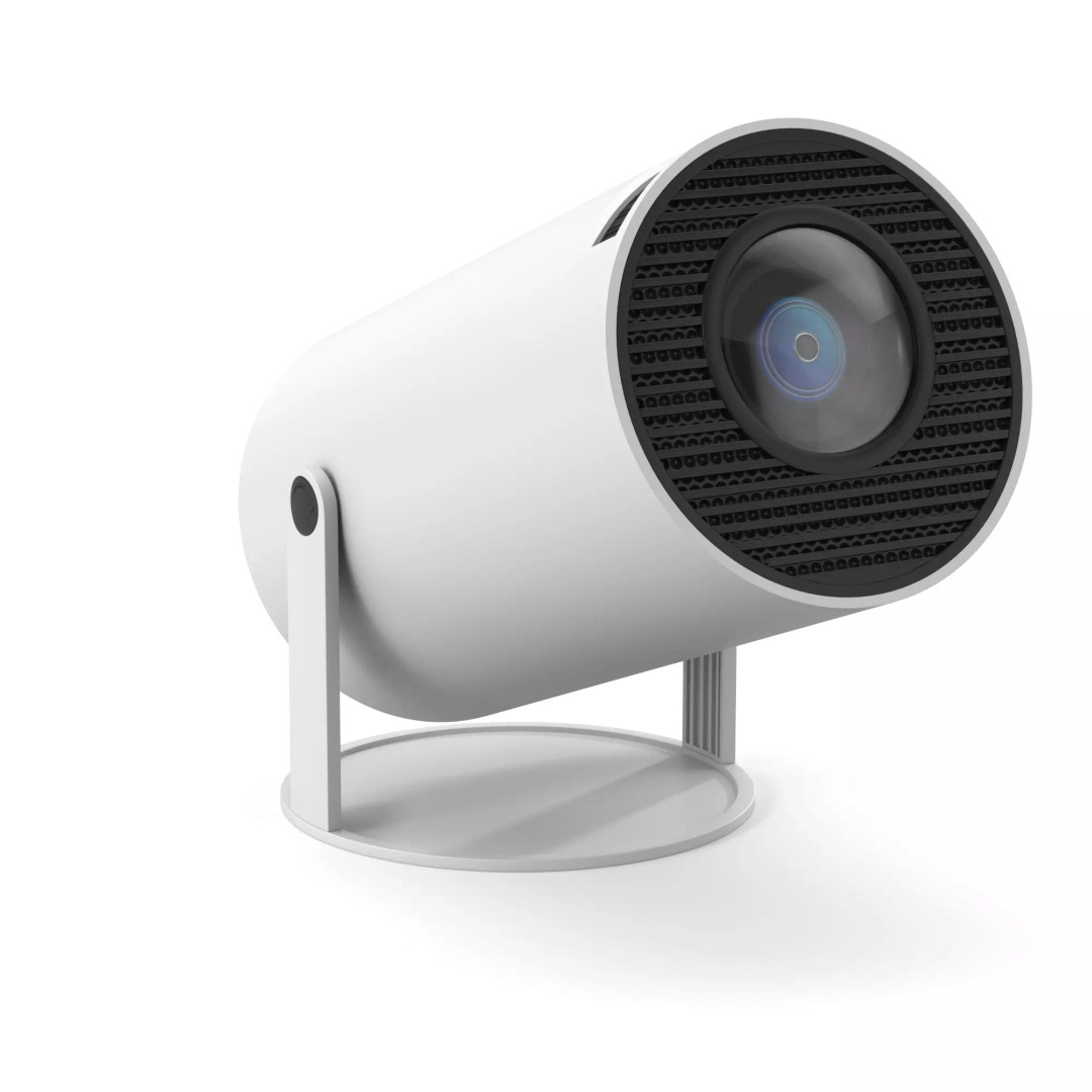 Projector 3D Model – Low Poly Bluetooth Design, FBX & OBJ Formats - View 3