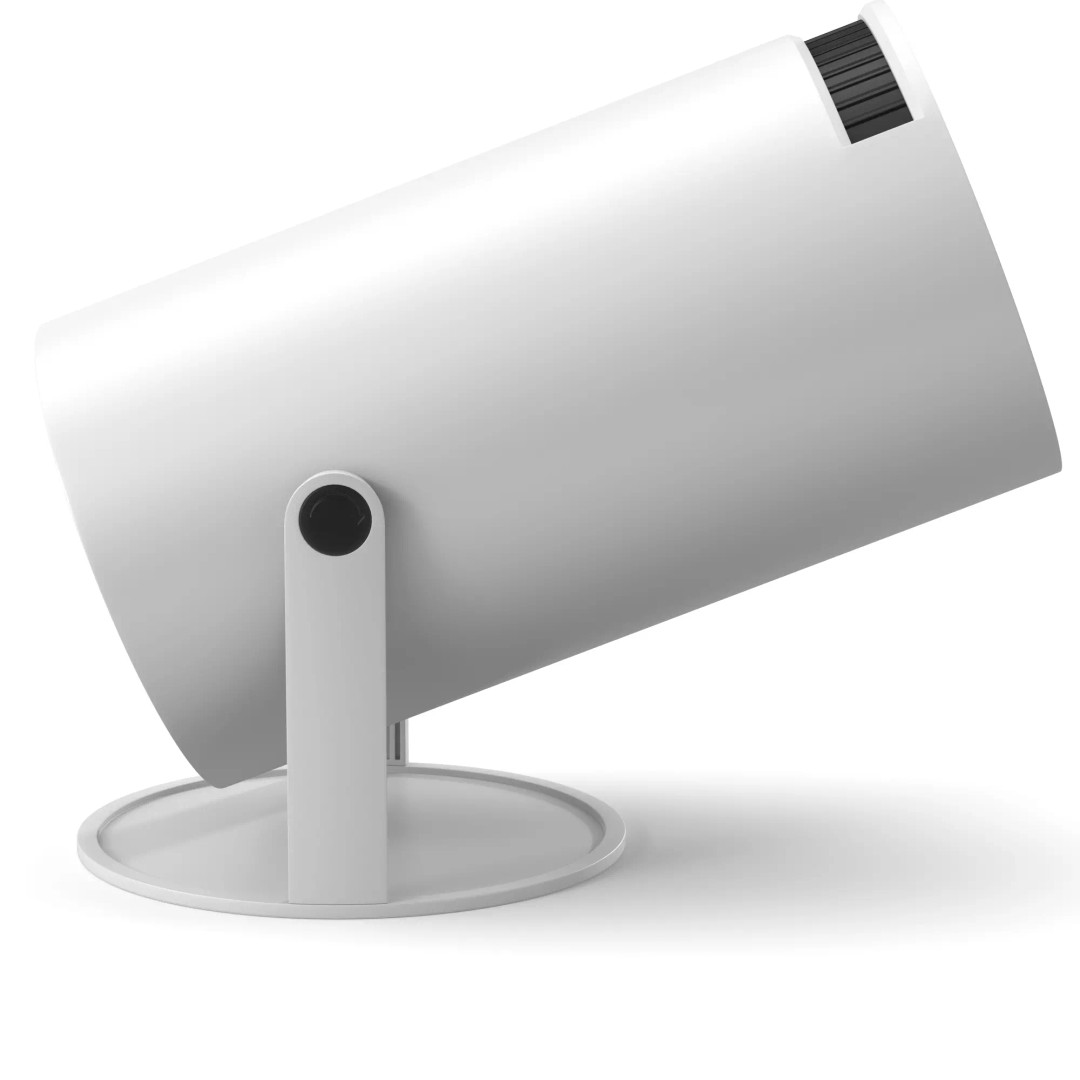 Projector 3D Model – Low Poly Bluetooth Design, FBX & OBJ Formats - View 5