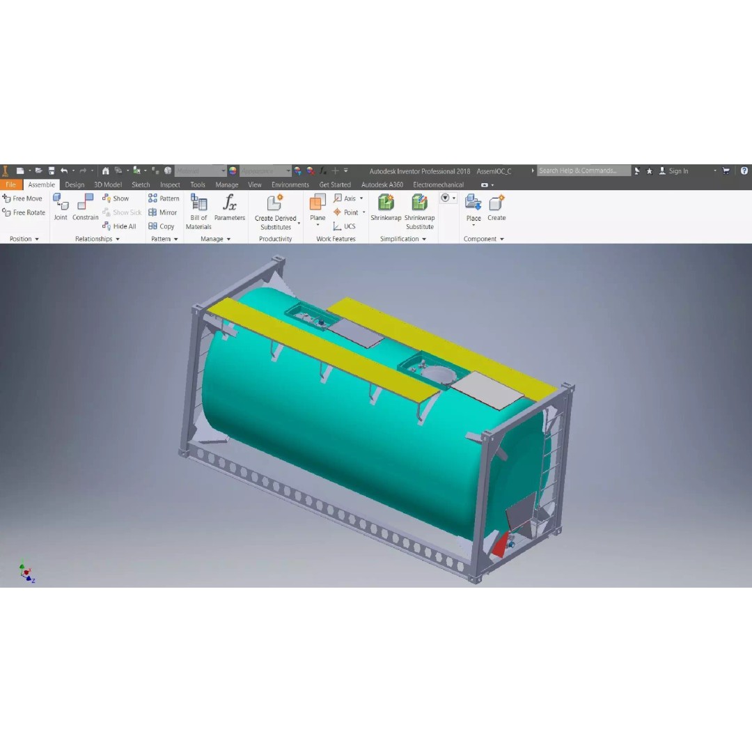 Industrial Chemical Tank 3D Model – Realistic High-Poly Asset, FBX, OBJ - View 5