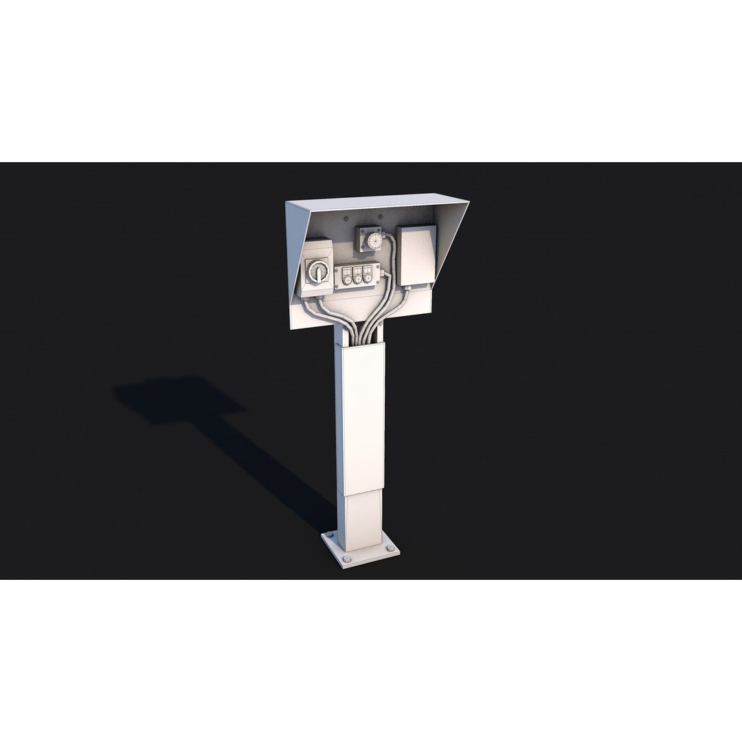 Industrial Collection 3D Model – Low Poly Realistic Assets, FBX, Blender