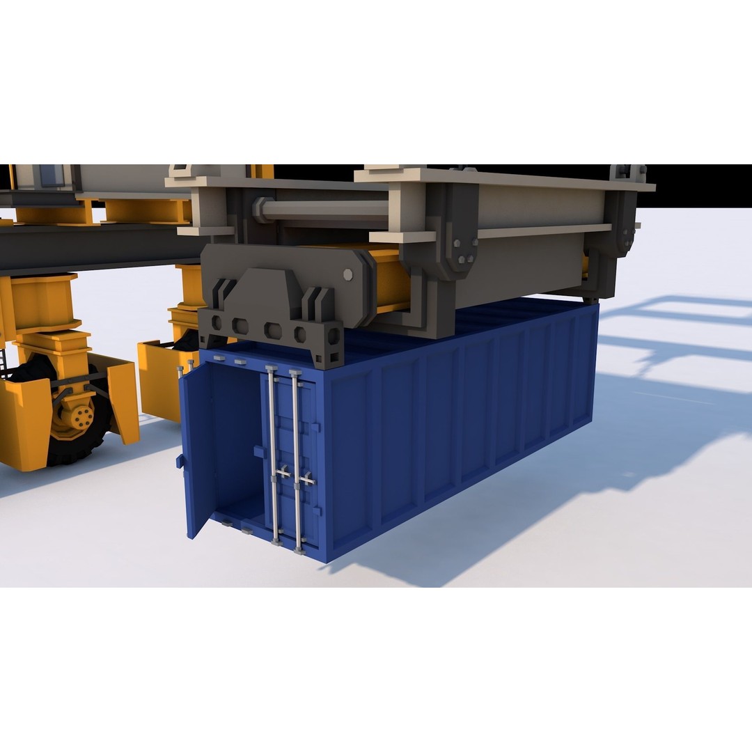 Industrial Collection 3D Model – Low Poly Realistic Assets, FBX, Blender - View 28