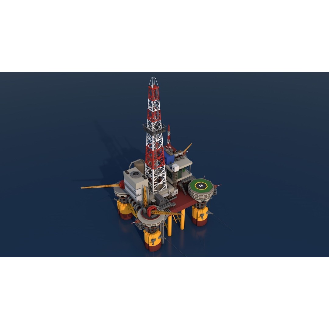 Industrial Collection 3D Model – Low Poly Realistic Assets, FBX, Blender - View 3