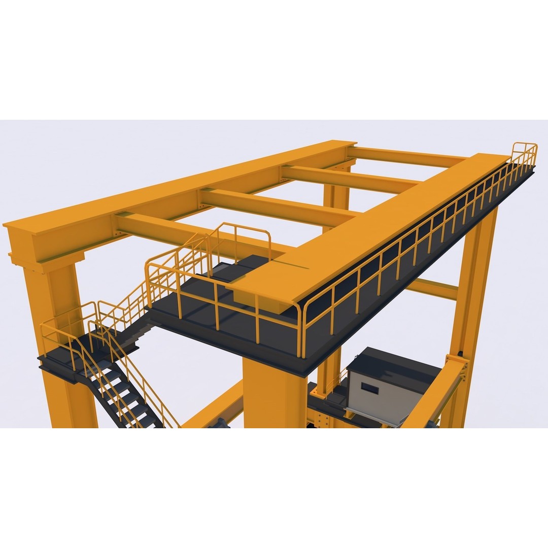 Industrial Collection 3D Model – Low Poly Realistic Assets, FBX, Blender - View 30