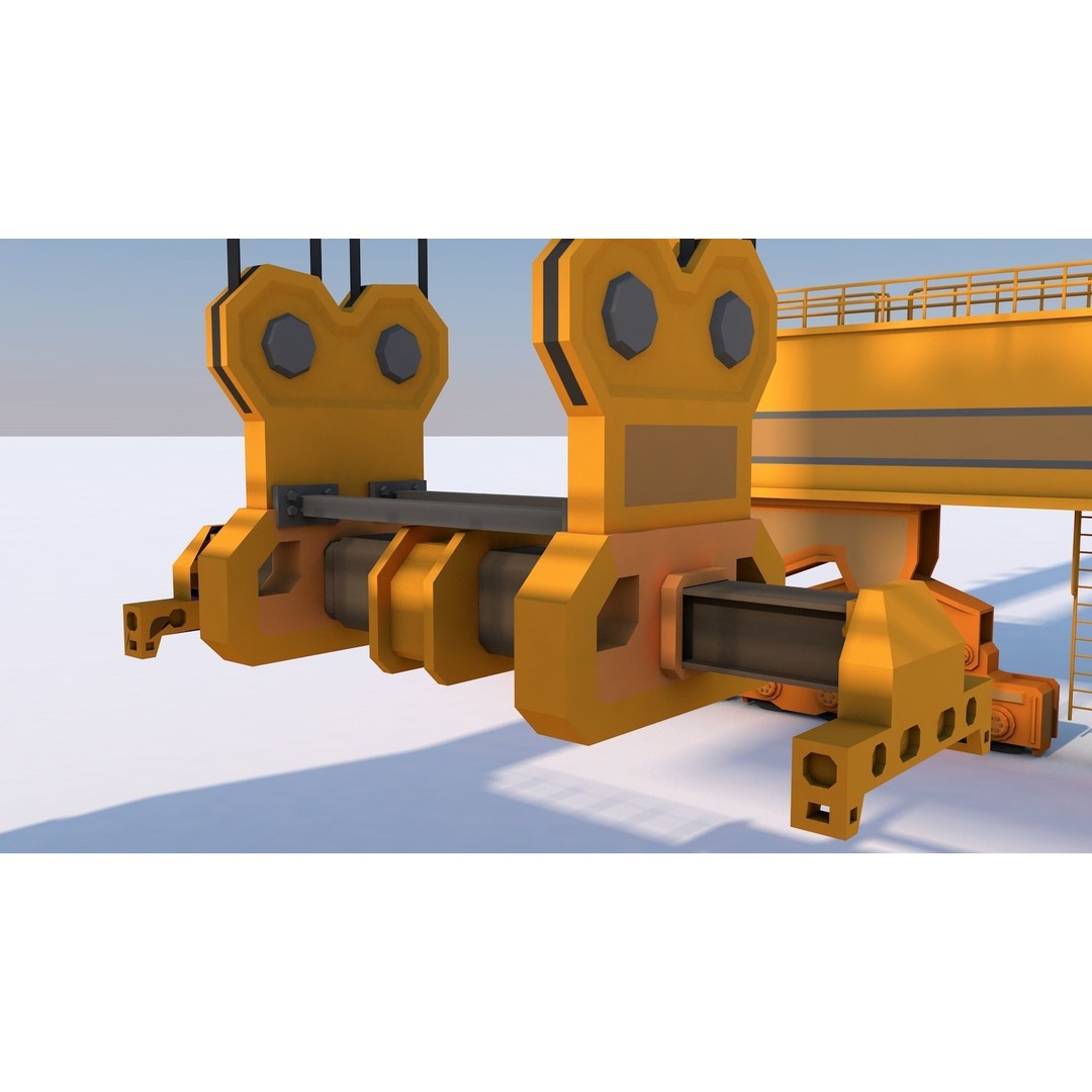 Industrial Collection 3D Model – Low Poly Realistic Assets, FBX, Blender - View 34