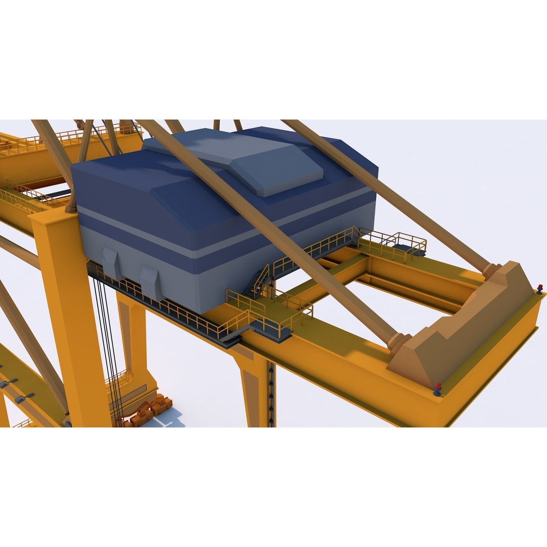 Industrial Collection 3D Model – Low Poly Realistic Assets, FBX, Blender - View 36