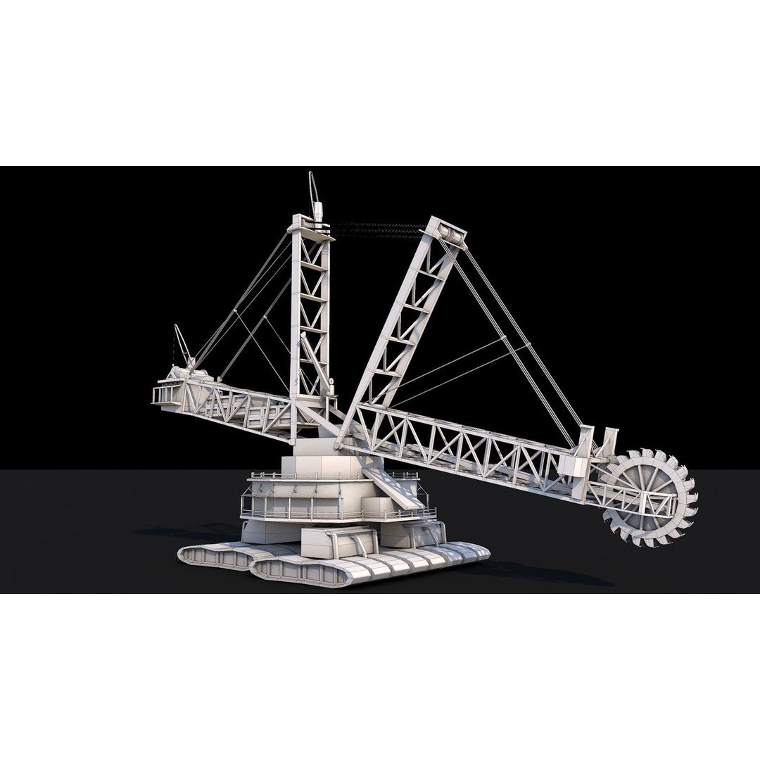 Industrial Collection 3D Model – Low Poly Realistic Assets, FBX, Blender - View 39