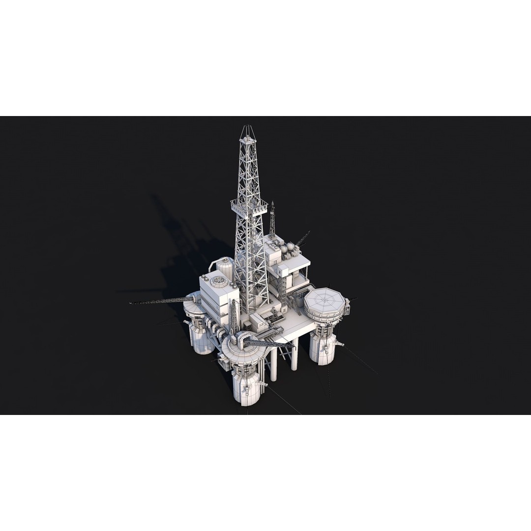 Industrial Collection 3D Model – Low Poly Realistic Assets, FBX, Blender - View 4