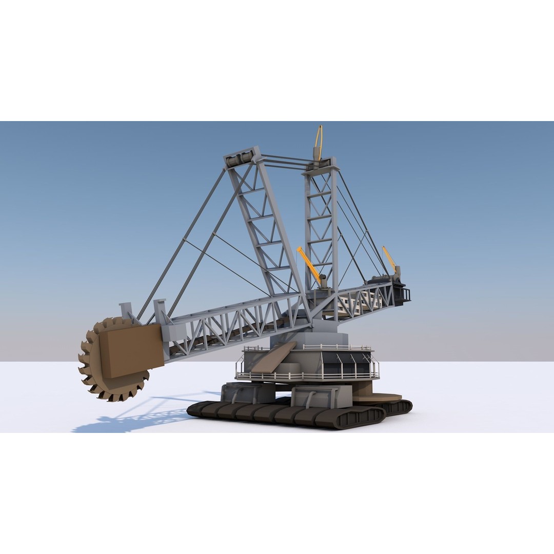 Industrial Collection 3D Model – Low Poly Realistic Assets, FBX, Blender - View 40