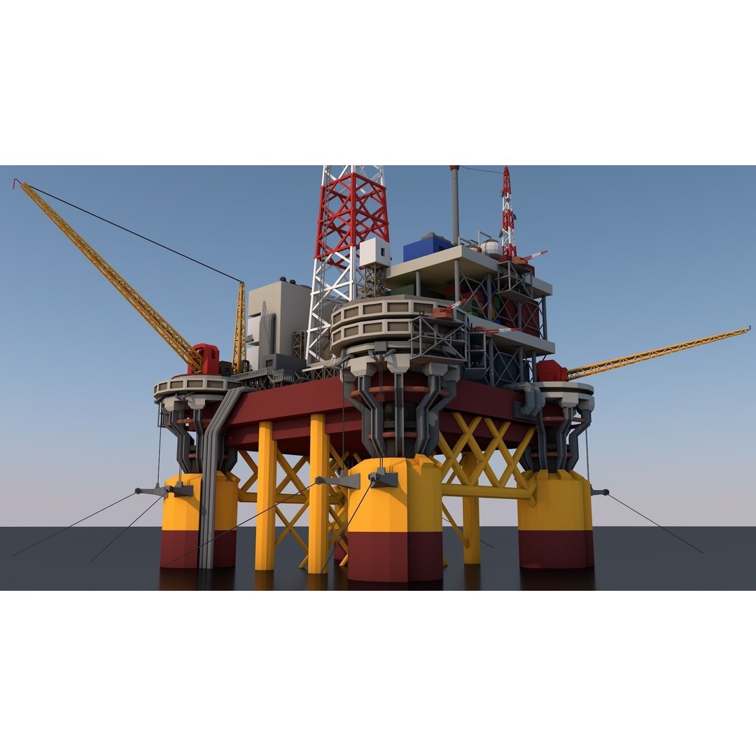 Industrial Collection 3D Model – Low Poly Realistic Assets, FBX, Blender - View 5