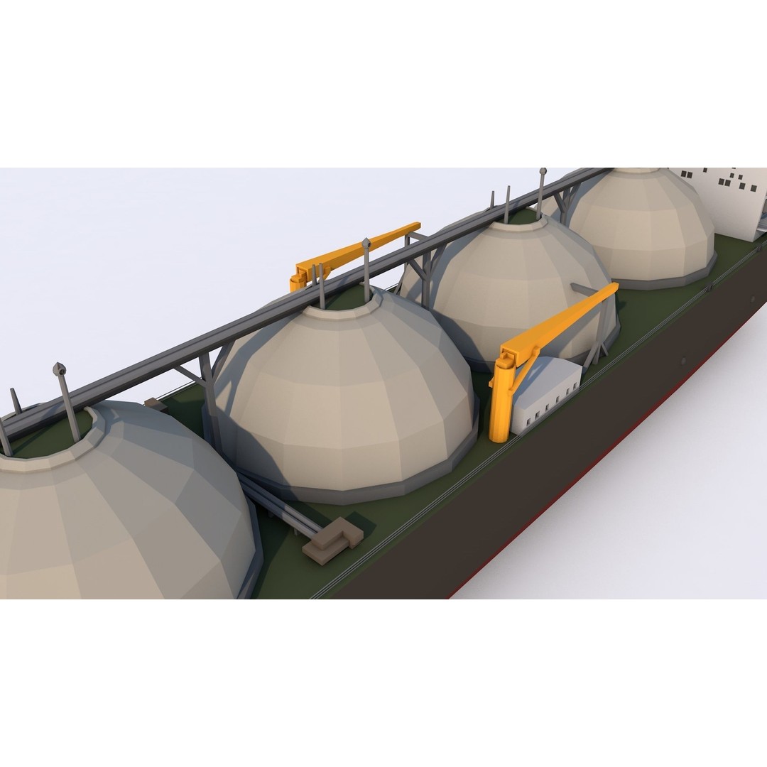 Industrial Collection 3D Model – Low Poly Realistic Assets, FBX, Blender - View 55