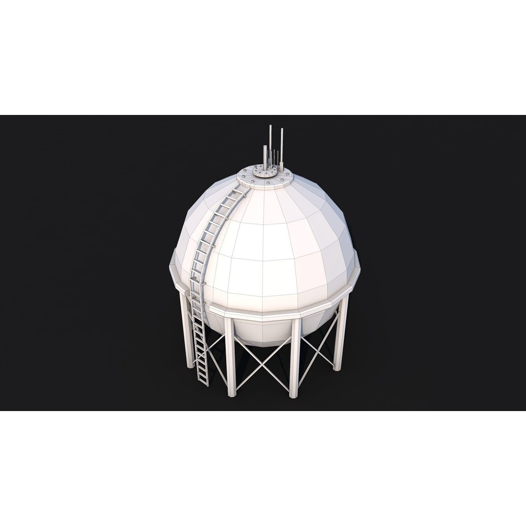 Industrial Collection 3D Model – Low Poly Realistic Assets, FBX, Blender - View 62