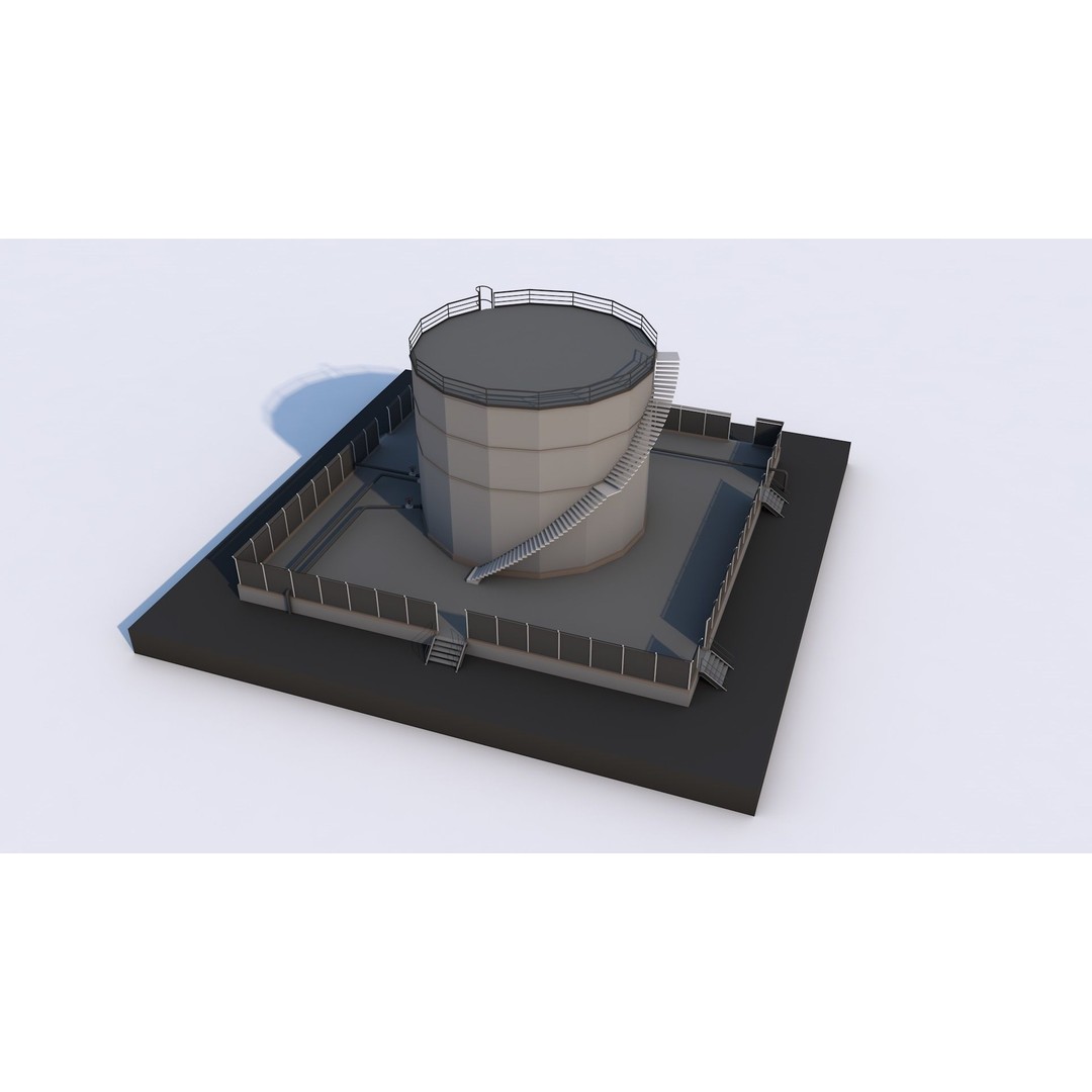 Industrial Collection 3D Model – Low Poly Realistic Assets, FBX, Blender - View 67