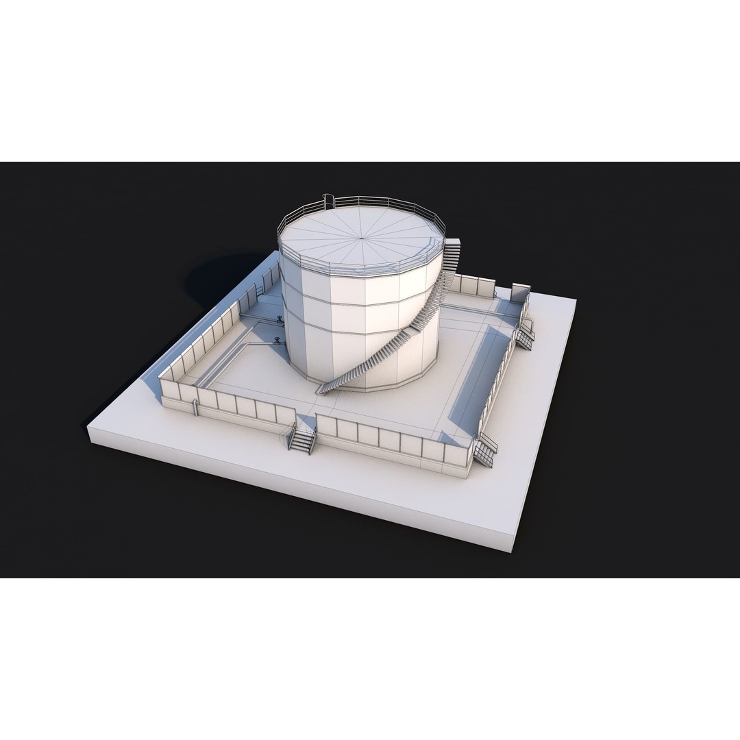 Industrial Collection 3D Model – Low Poly Realistic Assets, FBX, Blender - View 68