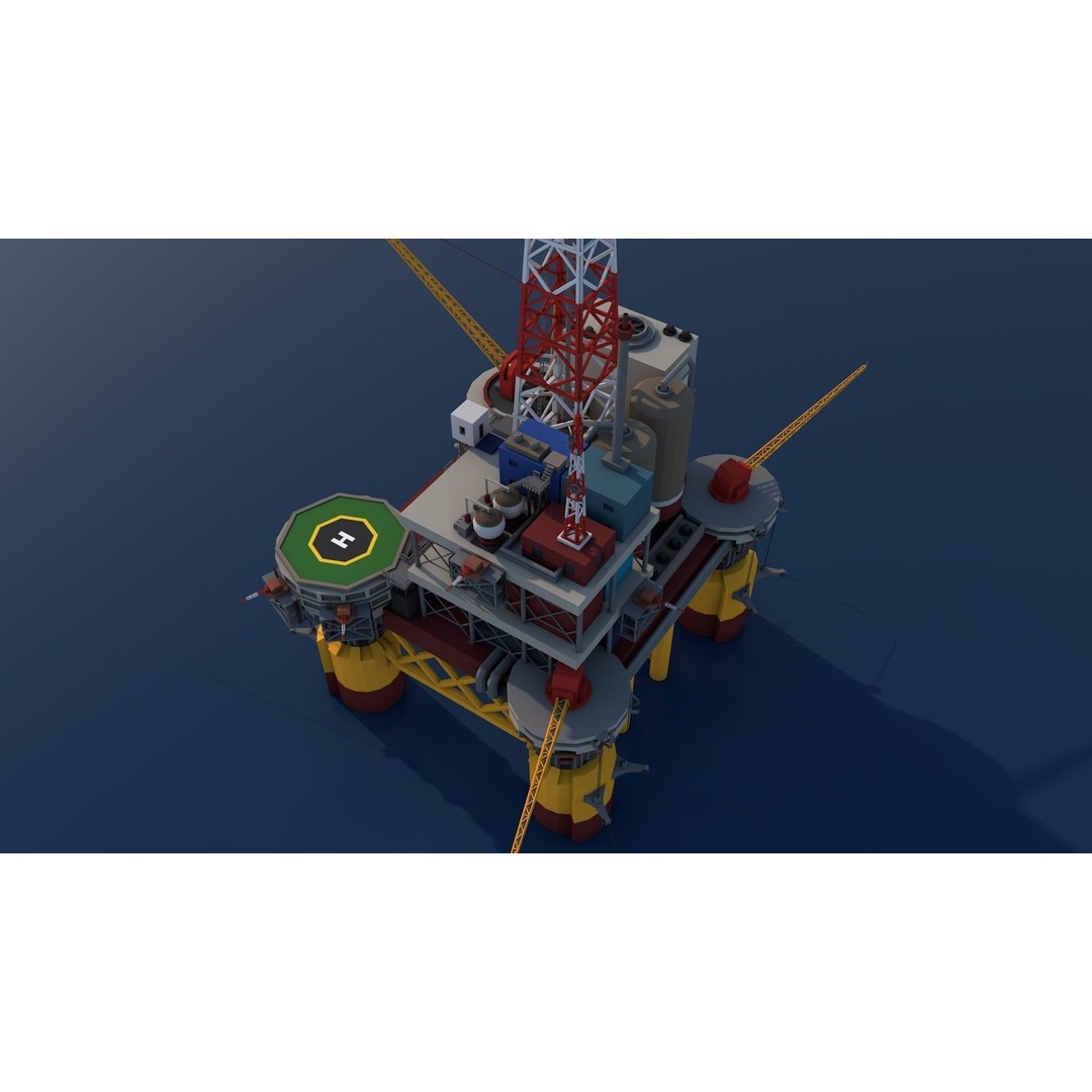 Industrial Collection 3D Model – Low Poly Realistic Assets, FBX, Blender - View 7