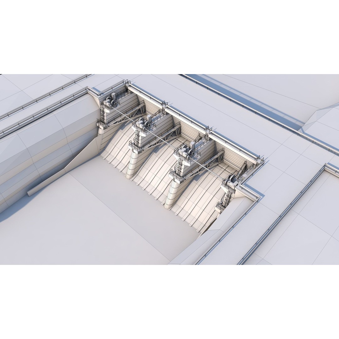 Industrial Collection 3D Model – Low Poly Realistic Assets, FBX, Blender - View 9