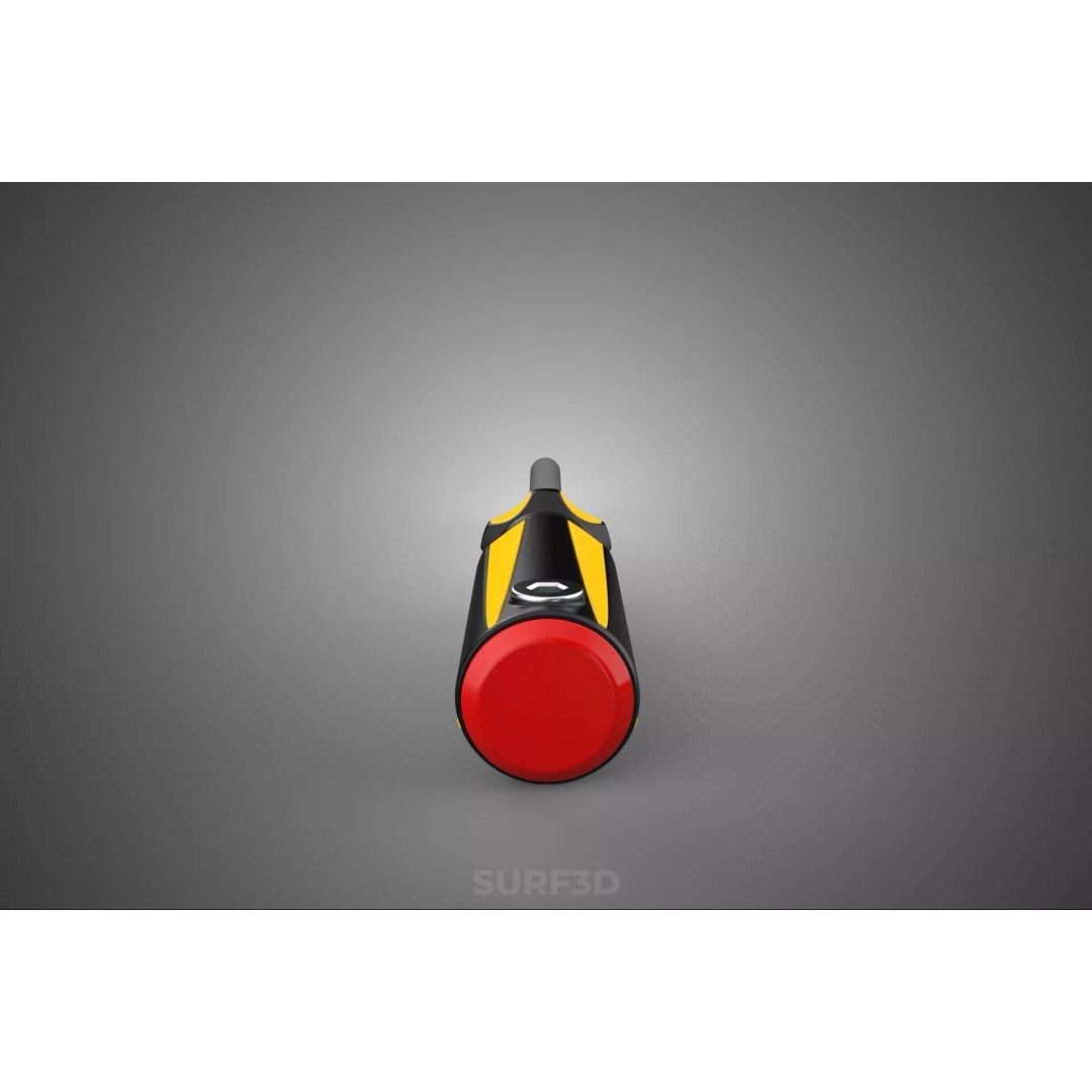 Phillips Head Screwdriver 3D Model – High-Quality Tool Asset, FBX, OBJ - View 17