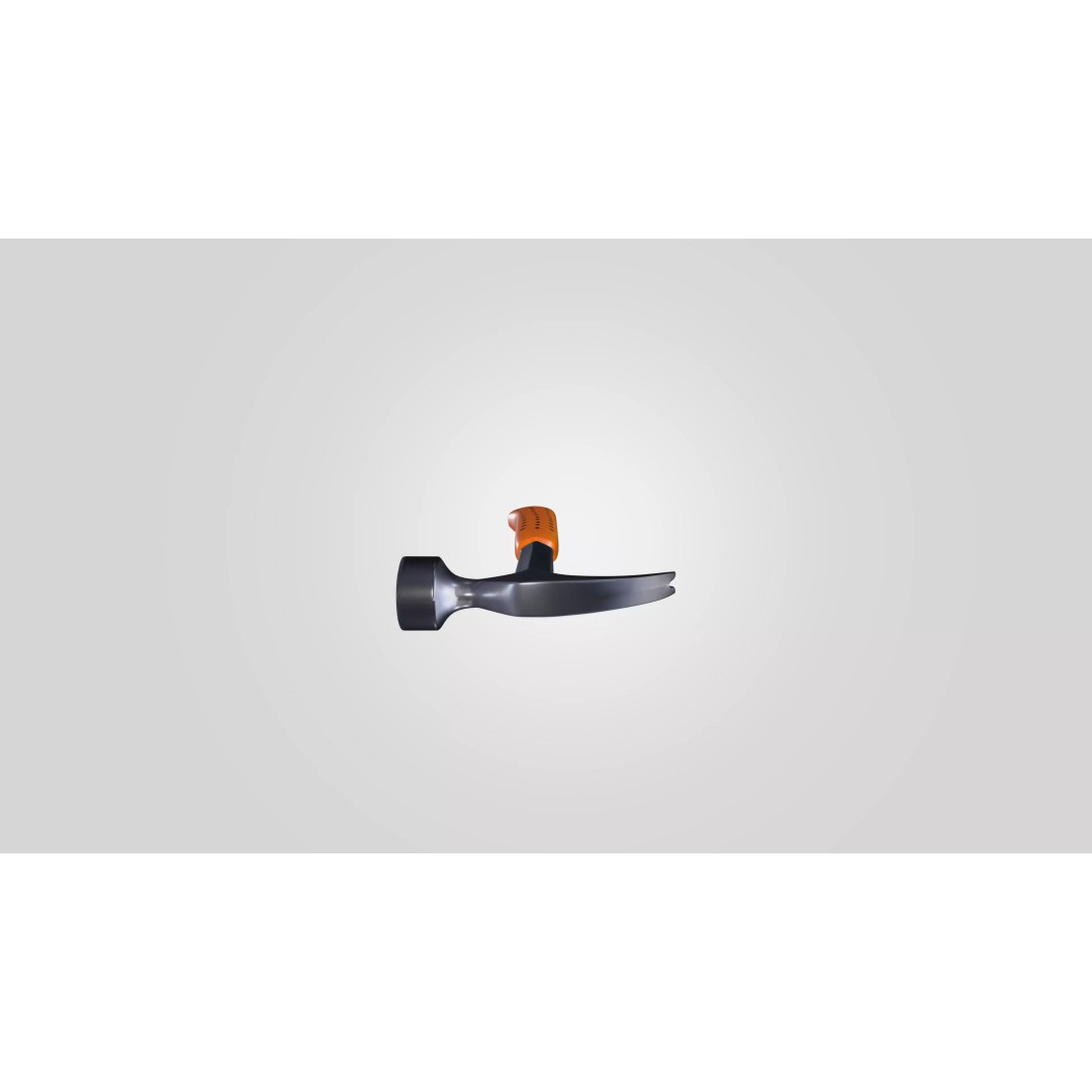 Claw Hammer 3D Model – Low Poly Game Ready Tool, OBJ - View 6