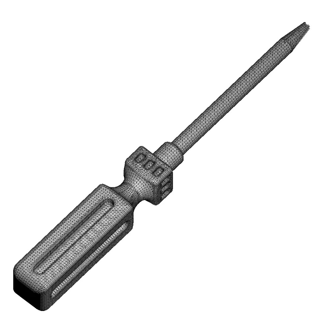 Kids Star Screwdriver 3D Model – High Poly Toy Asset, FBX, OBJ - View 6
