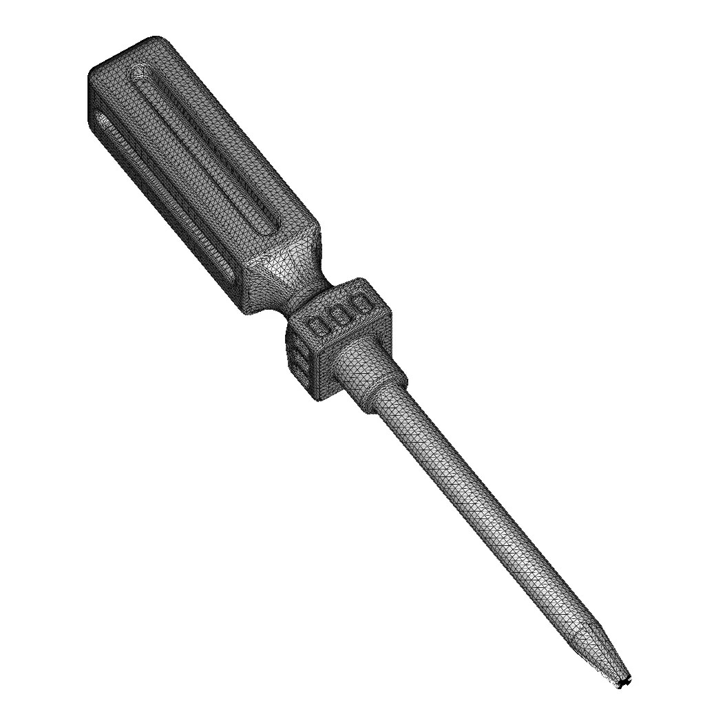 Kids Star Screwdriver 3D Model – High Poly Toy Asset, FBX, OBJ - View 7