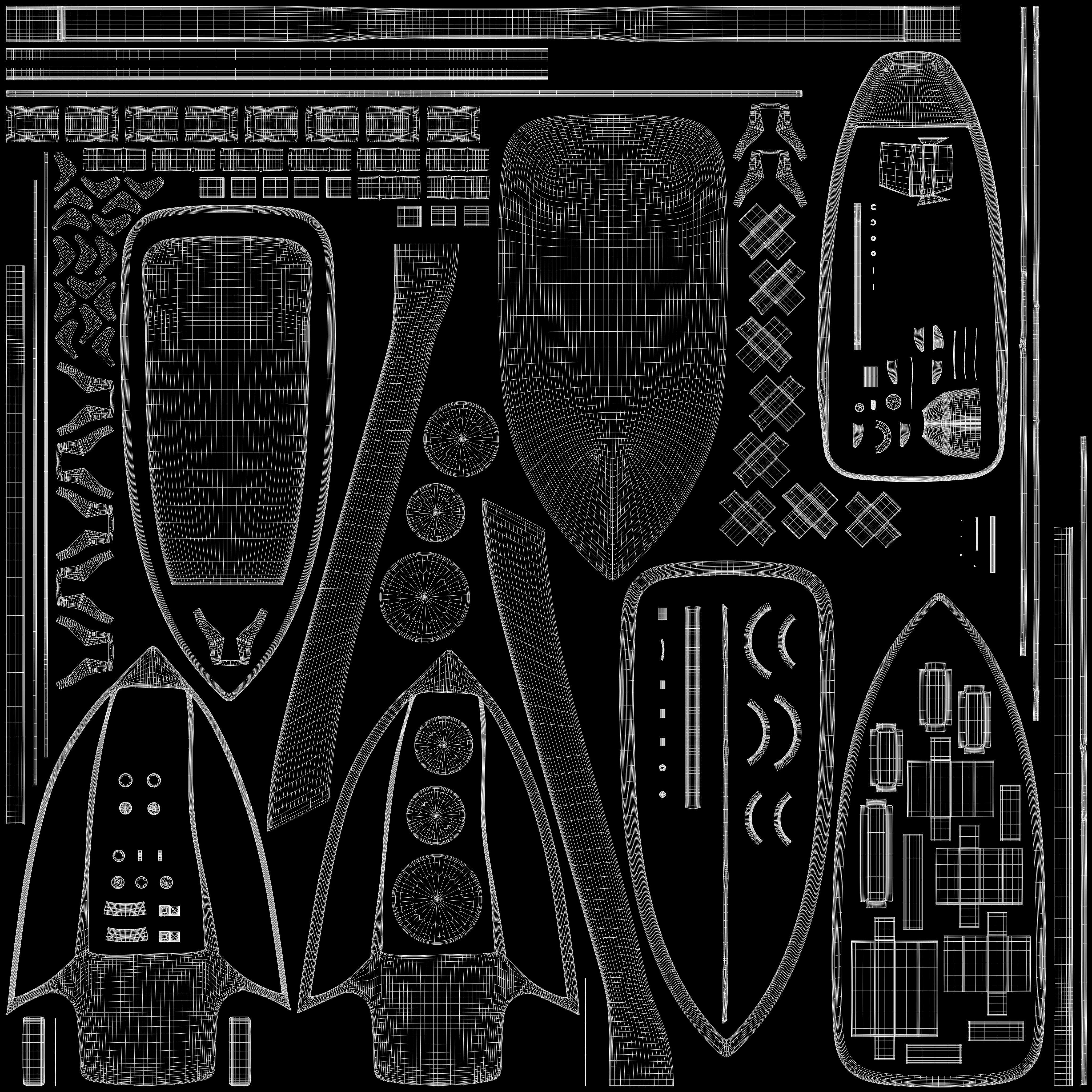 Electric Sailboat - Low-Poly Game-Ready 3D Model - View 16