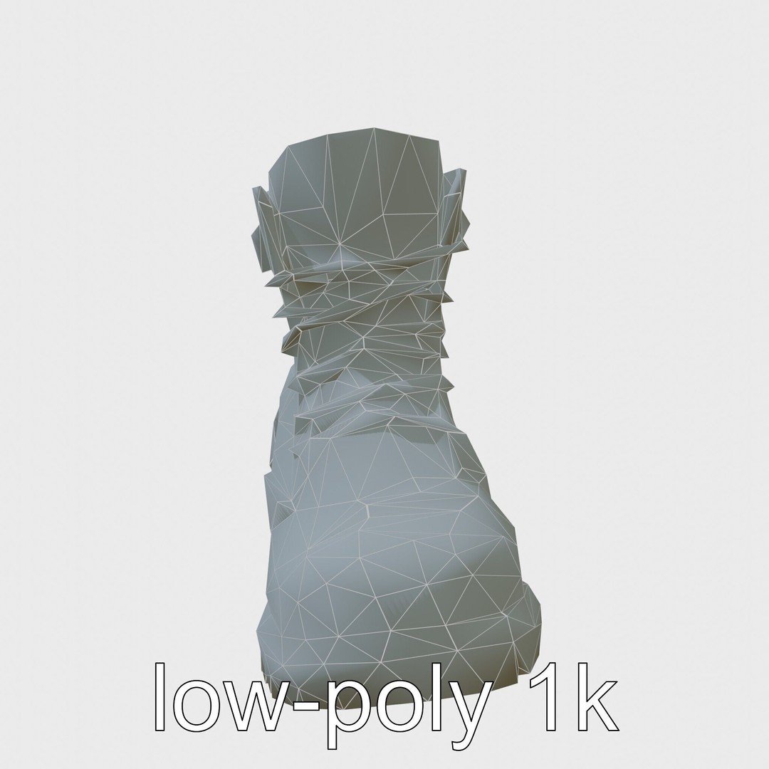 Heavy-Duty Work Boots 3D Model – Low Poly PBR Asset for Games - View 9