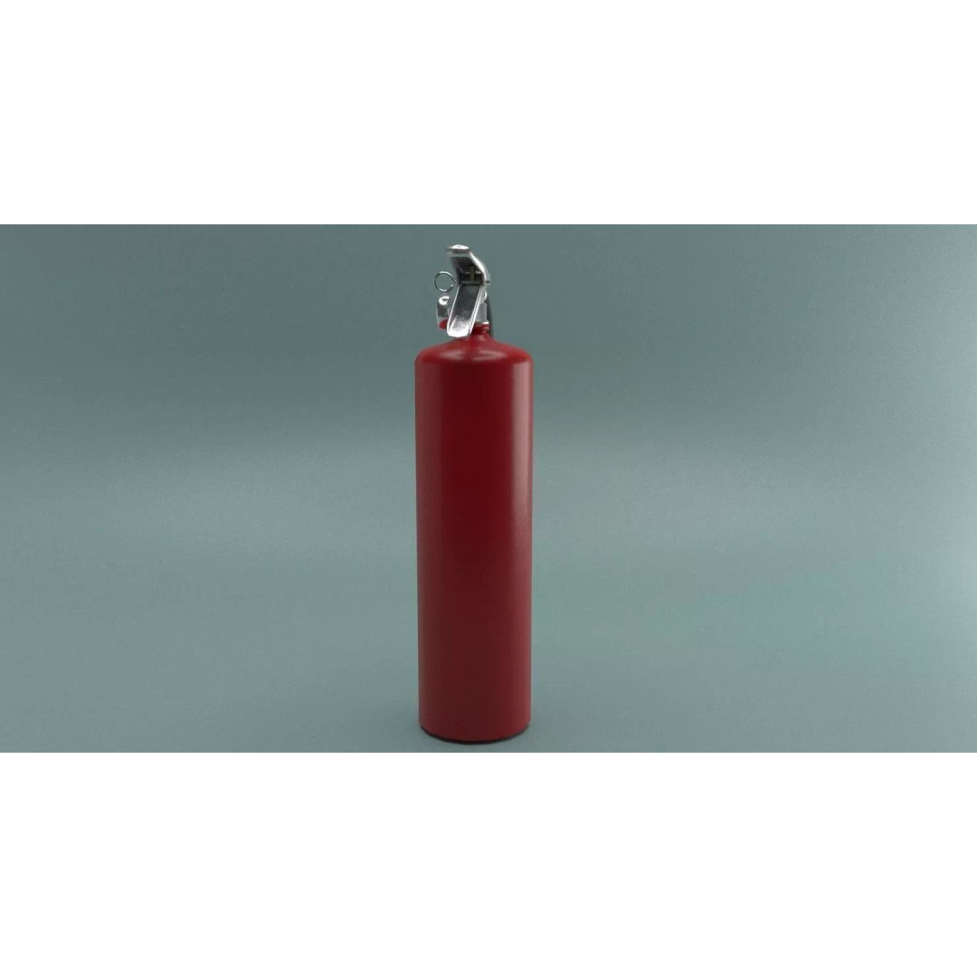 Fire Extinguisher 3D Model – Low Poly PBR Game Asset, FBX - View 20