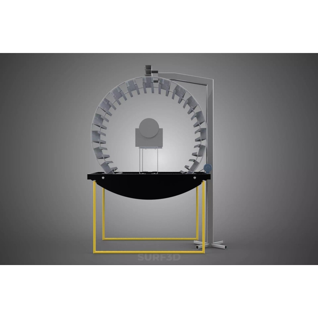 Rotary Hydroponic Spin Garden 3D Model – High-Quality PBR Asset, FBX - View 26