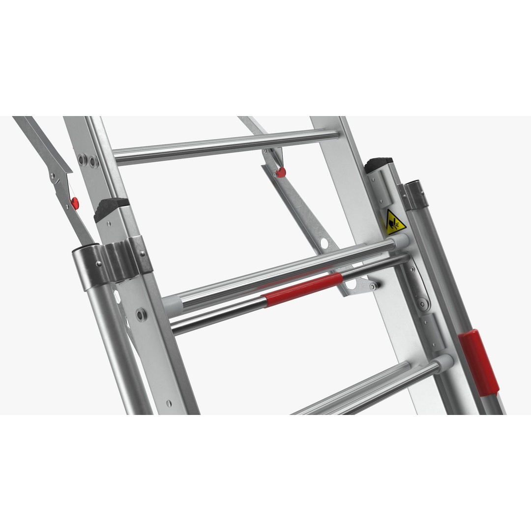Rescue Platform 3D Model – Emergency Equipment with Stairs, FBX/OBJ - View 17