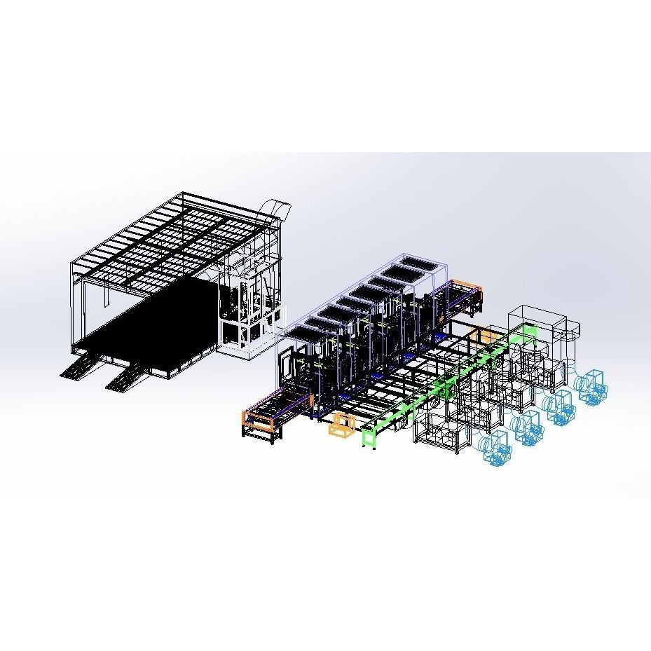 Paint Spraying Equipment Set 3D Model – Industrial Tools, FBX, OBJ - View 13