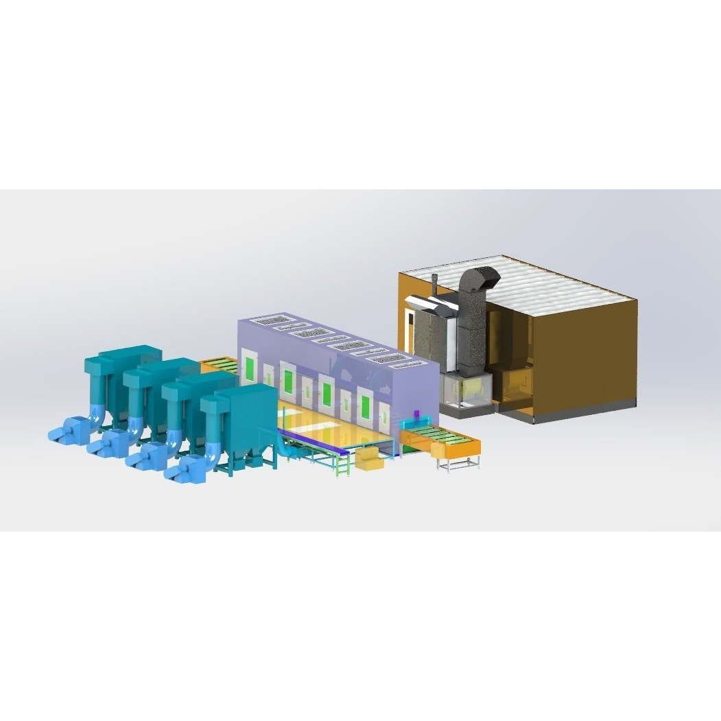 Paint Spraying Equipment Set 3D Model – Industrial Tools, FBX, OBJ - View 19