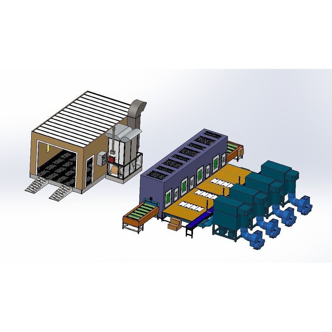 Paint Spraying Equipment Set 3D Model – Industrial Tools, FBX, OBJ - View 7