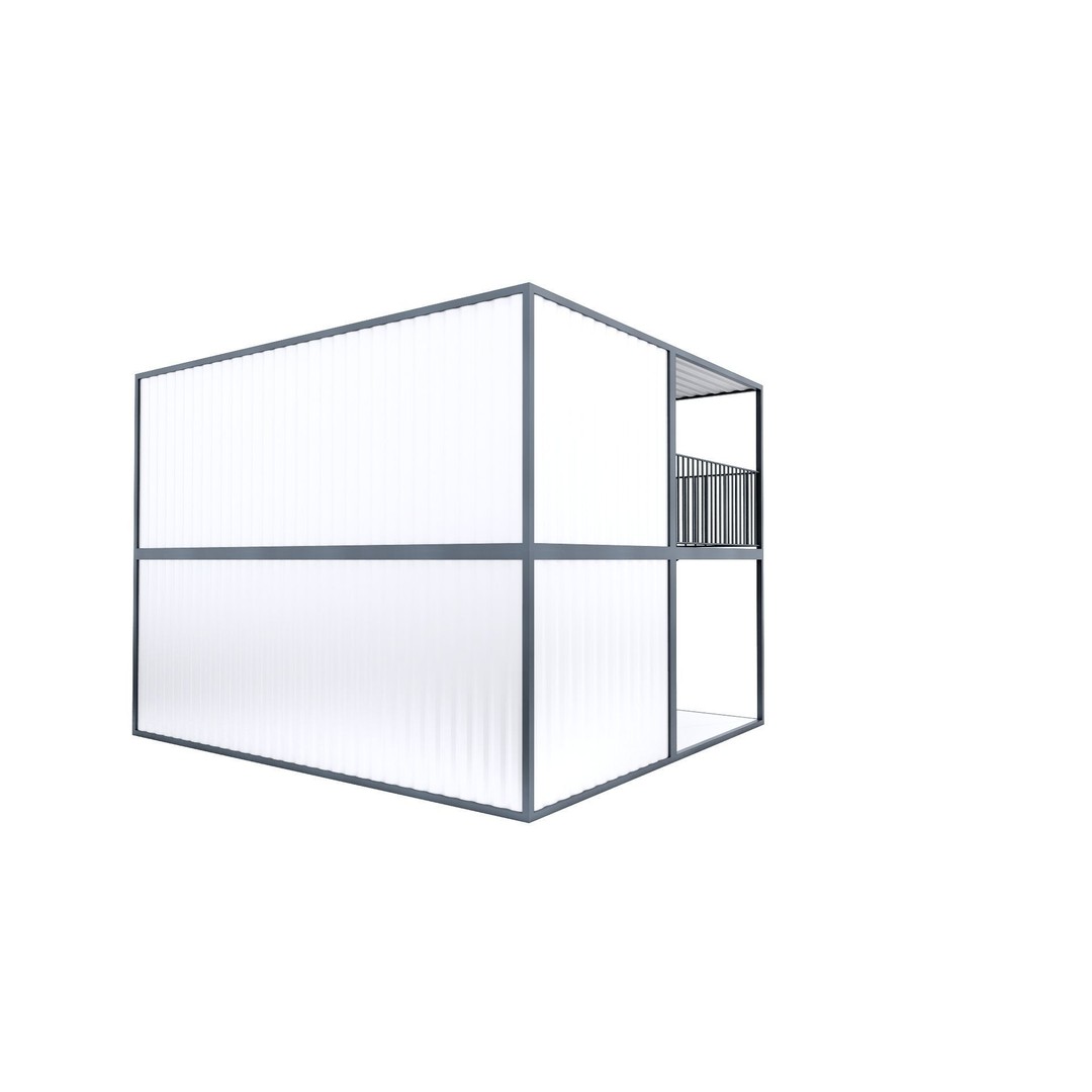 Container 3D Model – Low Poly Industrial Asset, FBX & OBJ Formats - View 52