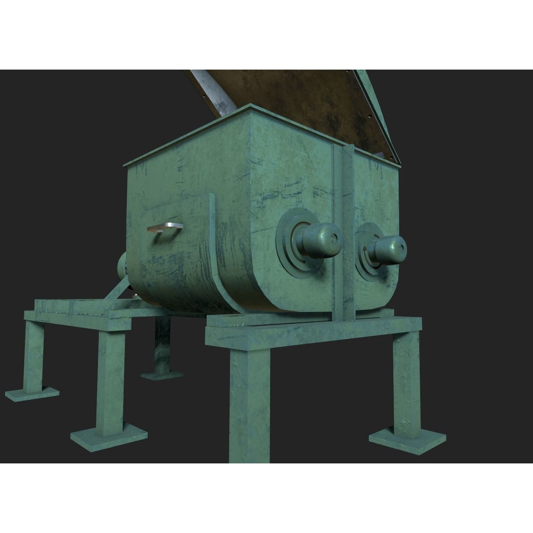 Z Blade Mixer 3D Model – Low Poly PBR Game Asset, FBX - View 12