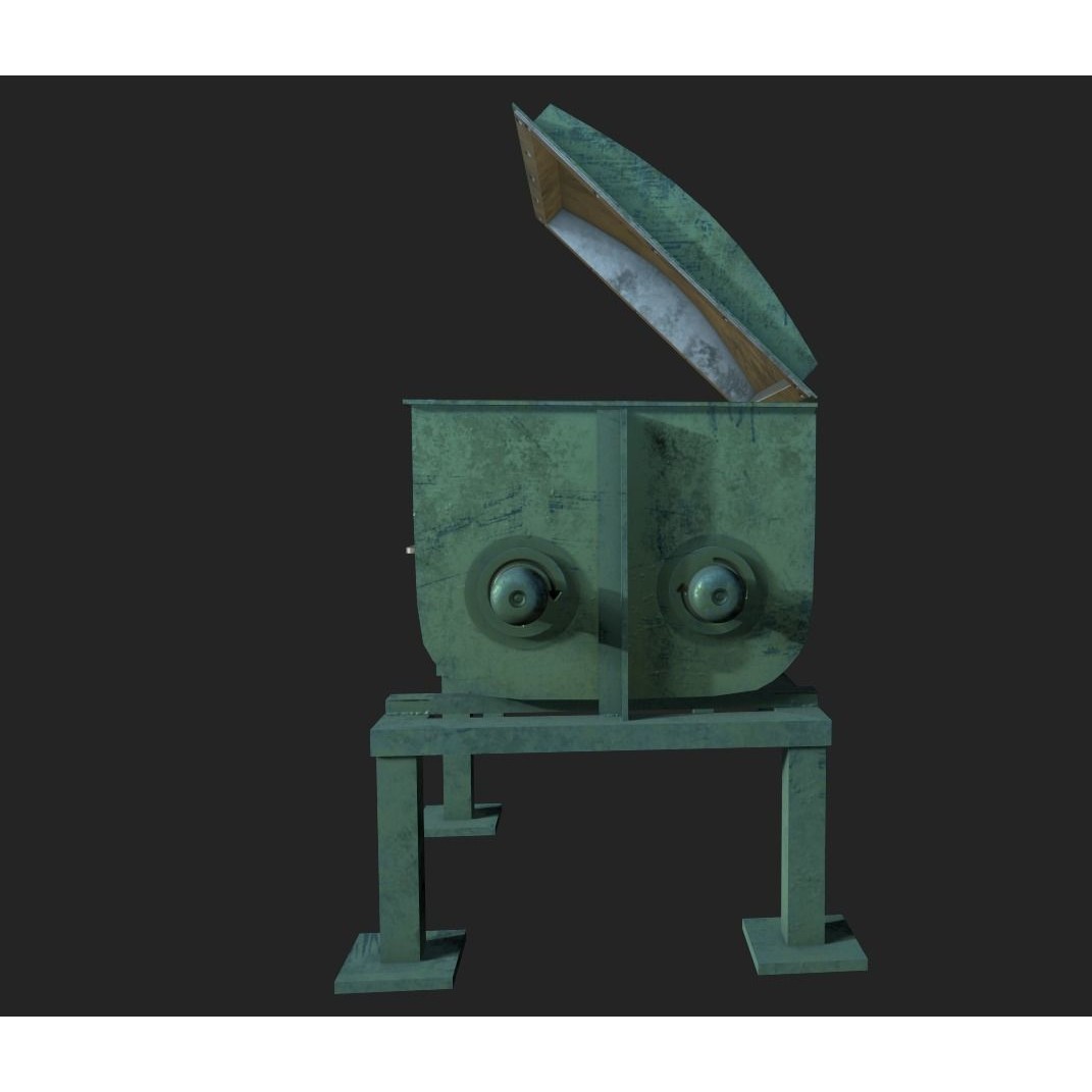 Z Blade Mixer 3D Model – Low Poly PBR Game Asset, FBX - View 4