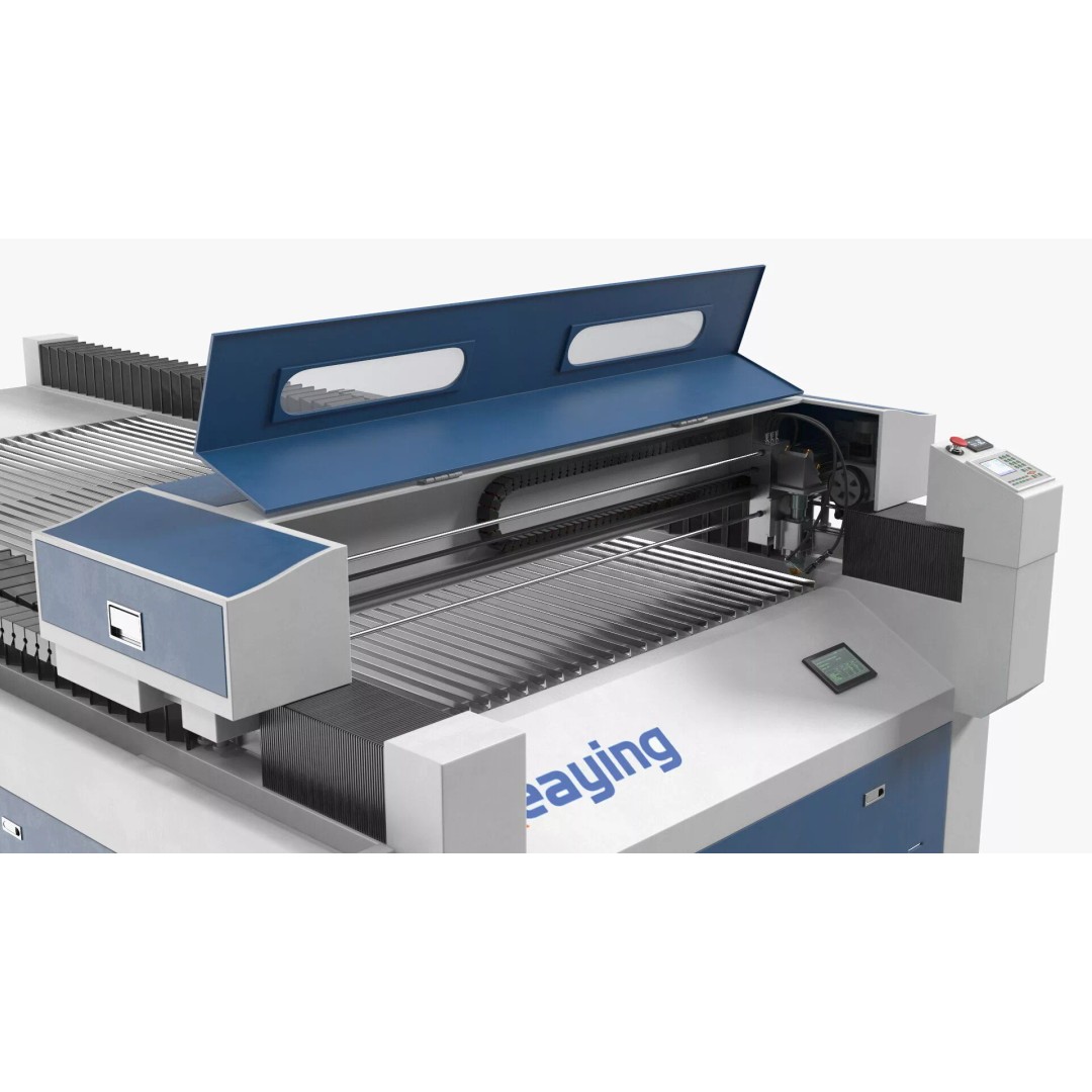 Reaying Industrial Sheet Metal Laser Cutter 3D Model – Rigged PBR Asset - View 12