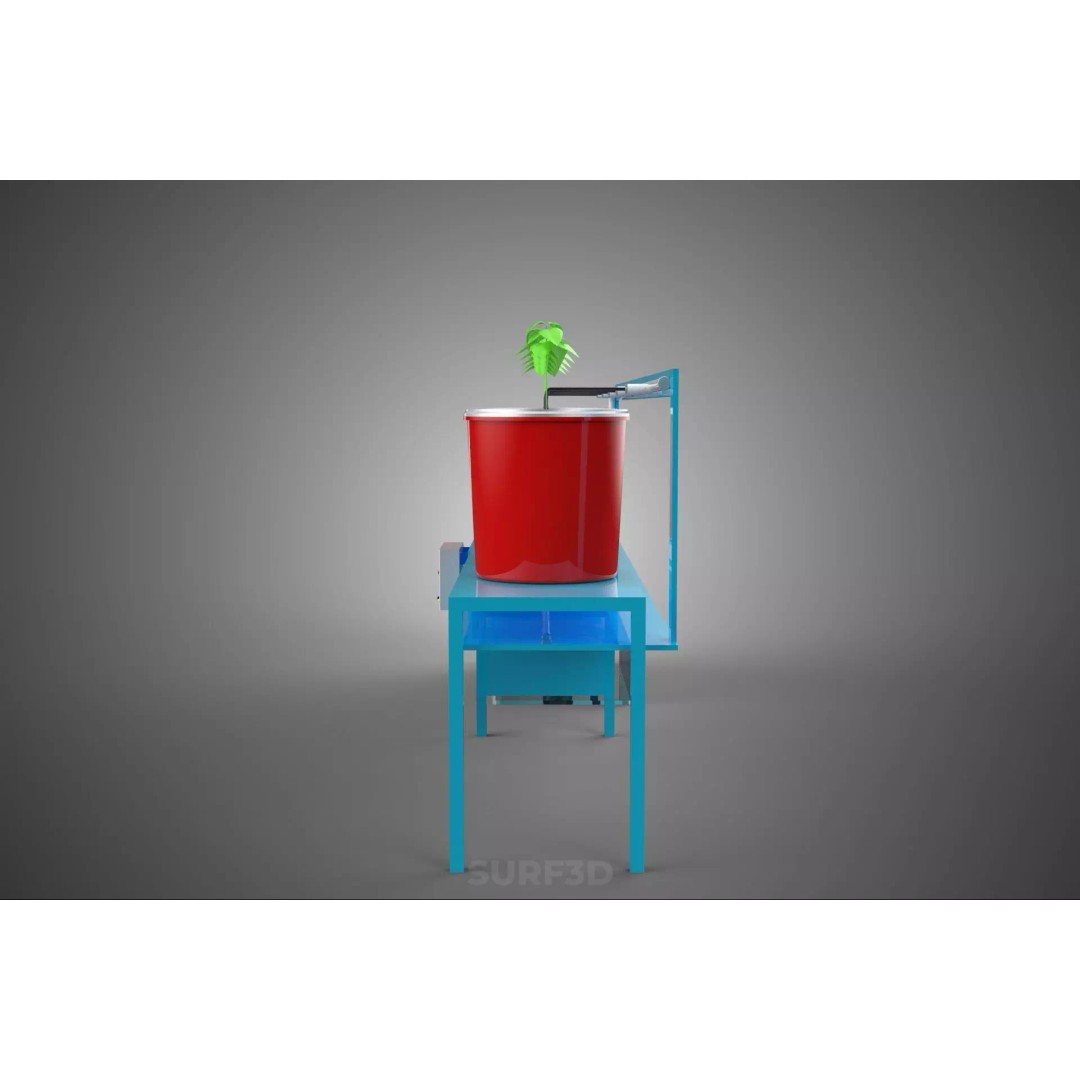 IoT Smart Control Dutch Bucket Hydroponic System 3D Model – PBR Formats - View 16