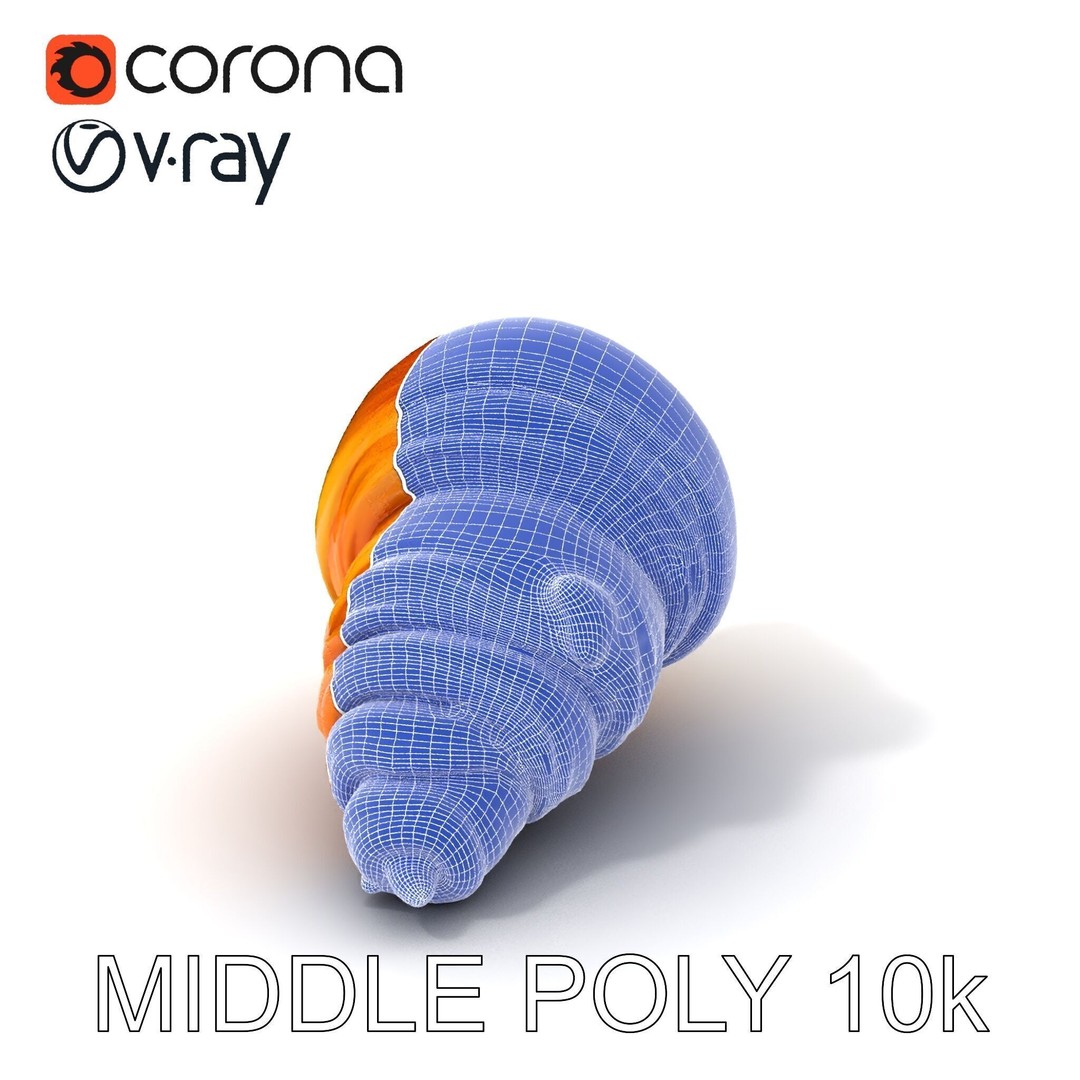 Croissant 3D Model – Low-Poly Culinary Asset, FBX, Game Ready - View 13