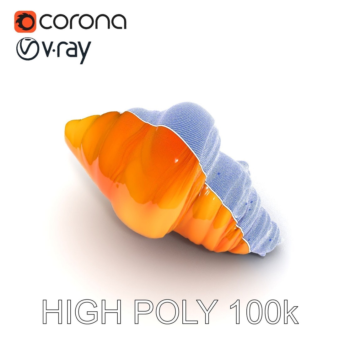 Croissant 3D Model – Low-Poly Culinary Asset, FBX, Game Ready - View 23