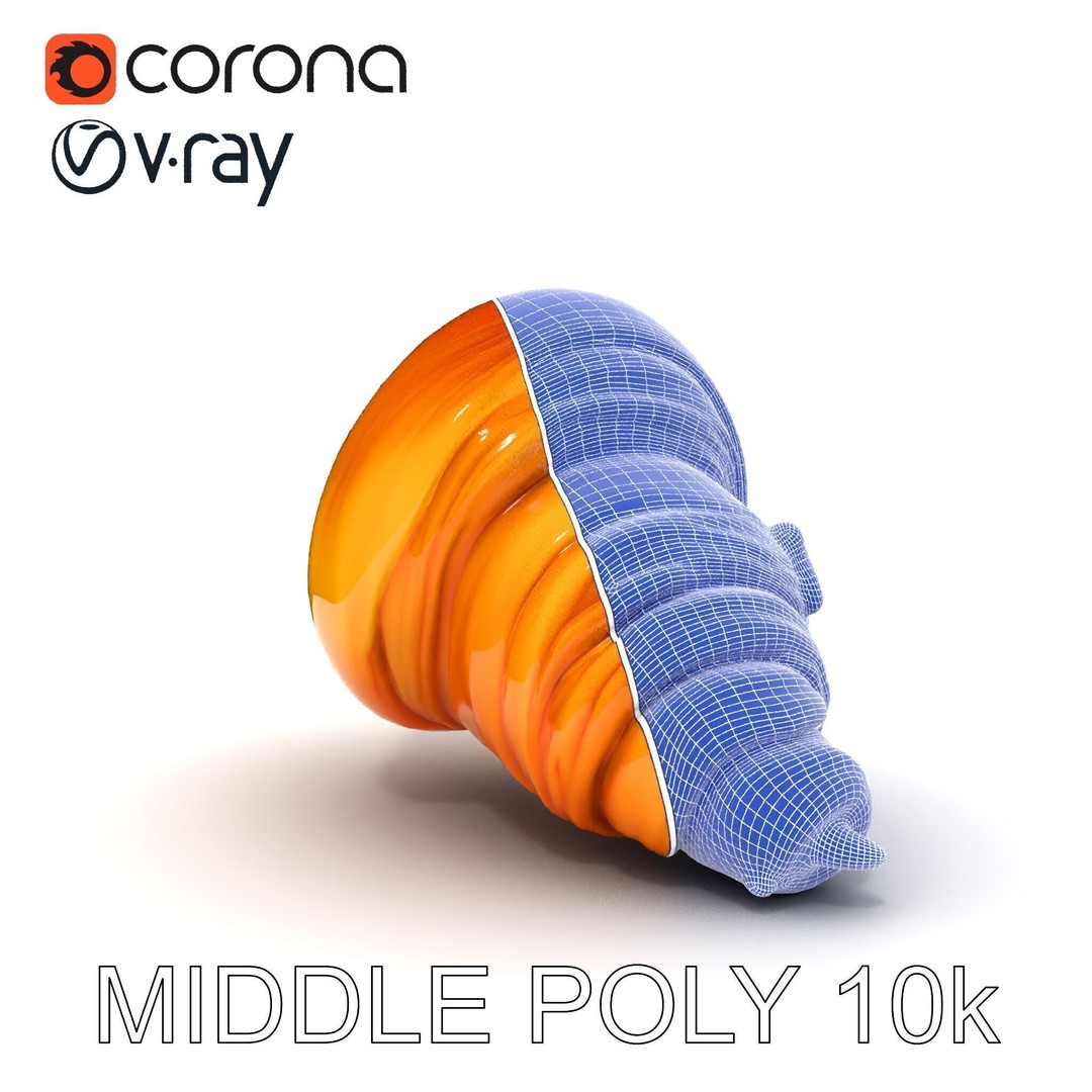 Croissant 3D Model – Low-Poly Culinary Asset, FBX, Game Ready - View 27