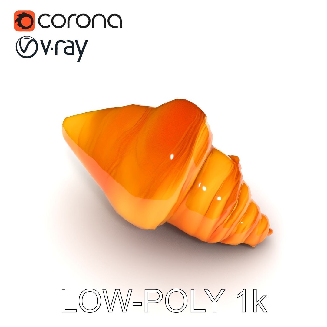 Croissant 3D Model – Low-Poly Culinary Asset, FBX, Game Ready - View 30