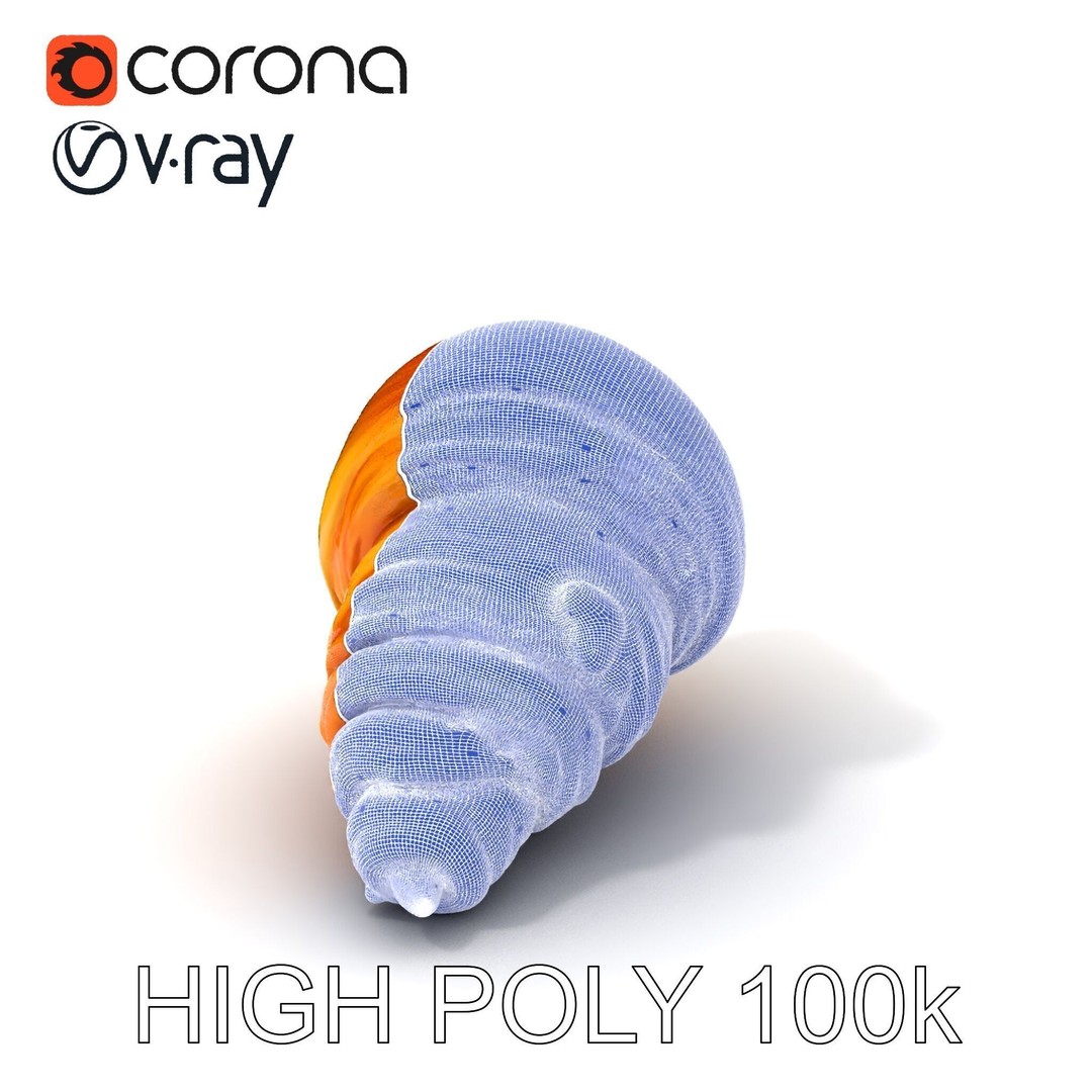 Croissant 3D Model – Low-Poly Culinary Asset, FBX, Game Ready - View 4