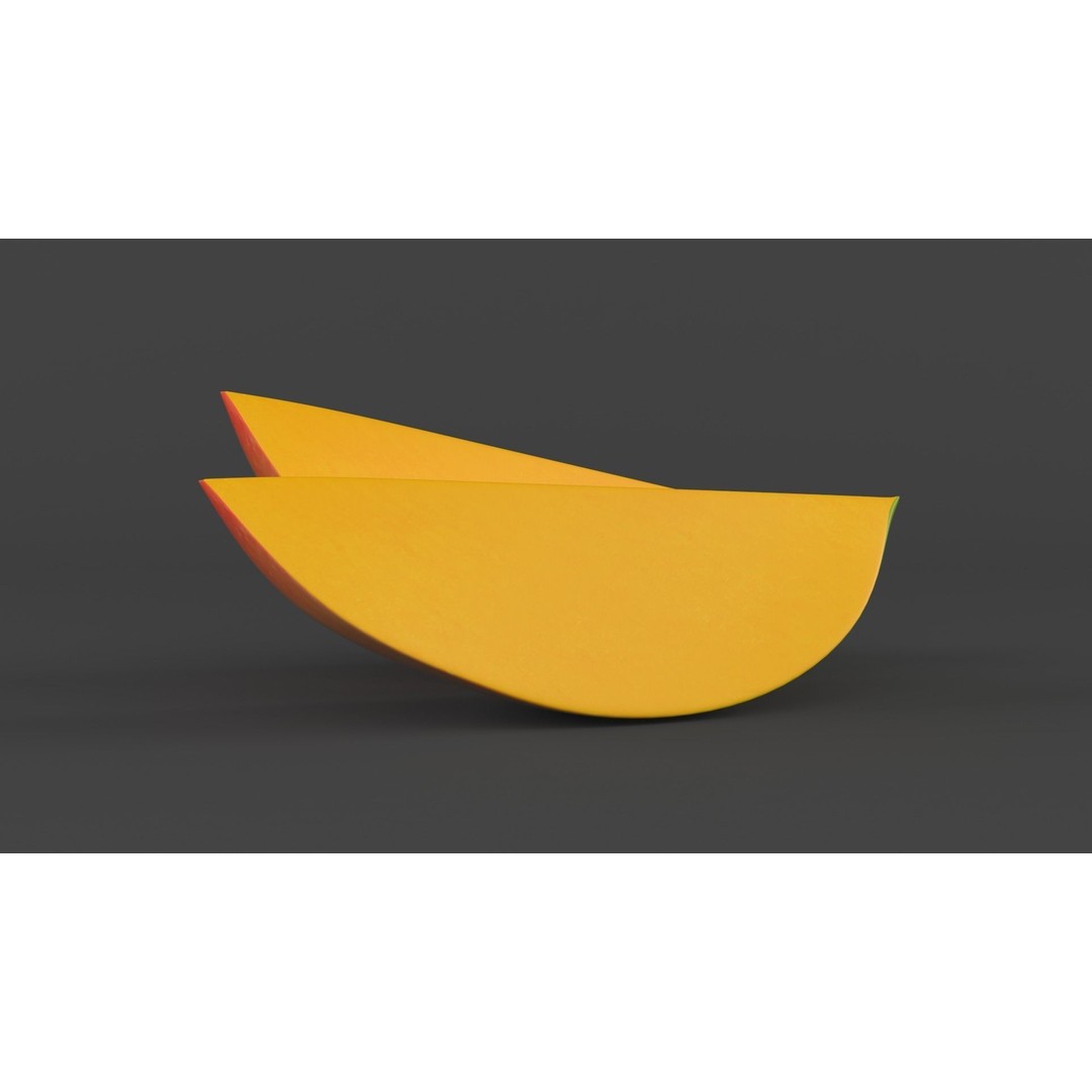 Mango Fruit 3D Model – Realistic PBR Asset, FBX Format - View 8