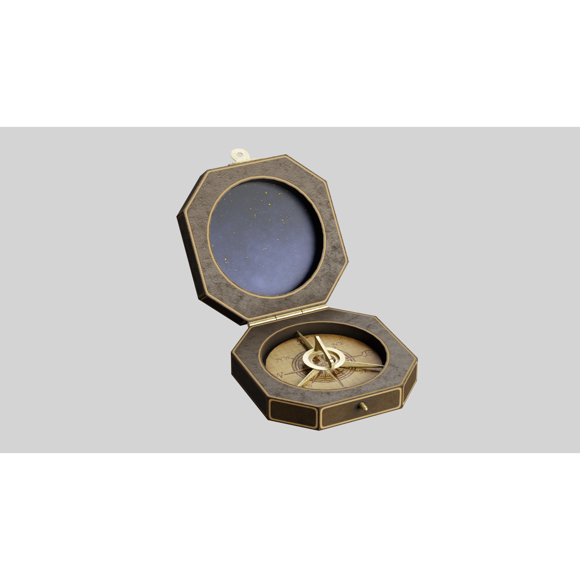 Pirate Props Collection - Low-Poly Game-Ready 3D Model - View 12